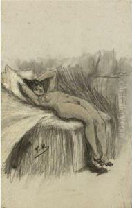 Nud by Felicien Rops