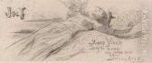 Flirt by Felicien Rops