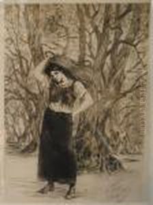 L'olivierade by Felicien Rops