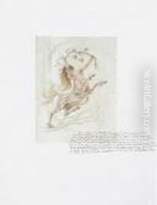 Lacentauresse by Felicien Rops