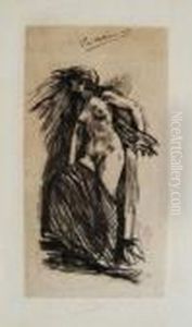 La Colere by Felicien Rops