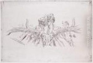 Le Train Des Maris by Felicien Rops