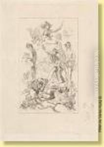 Les Chansons De Colle by Felicien Rops