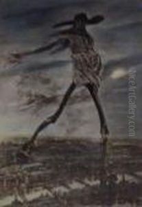 satan Semant L'ivraie by Felicien Rops