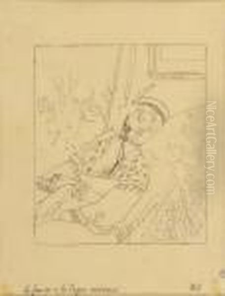 La Femme A La Toque Ecossaise - view 1