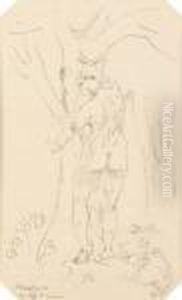 Hamadryade by Felicien Rops