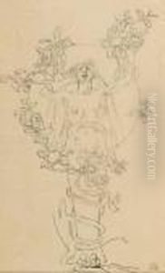 A Coeur Perdu by Felicien Rops