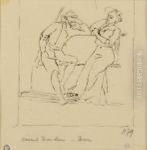 Carnet Mondain by Felicien Rops