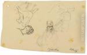 Czardas by Felicien Rops