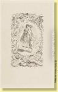 "souvenirs De Barbizon". by Felicien Rops
