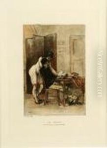 [le Droit] by Felicien Rops