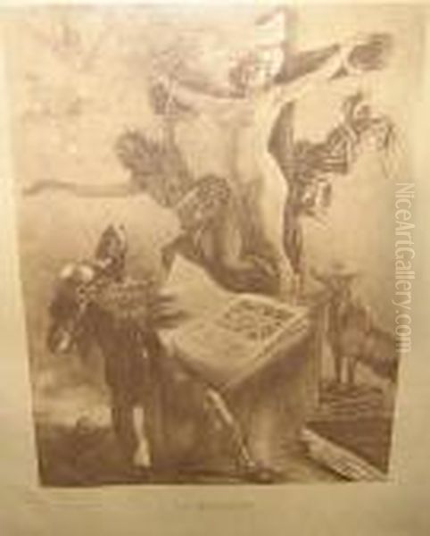 "la Tentation". - view 1