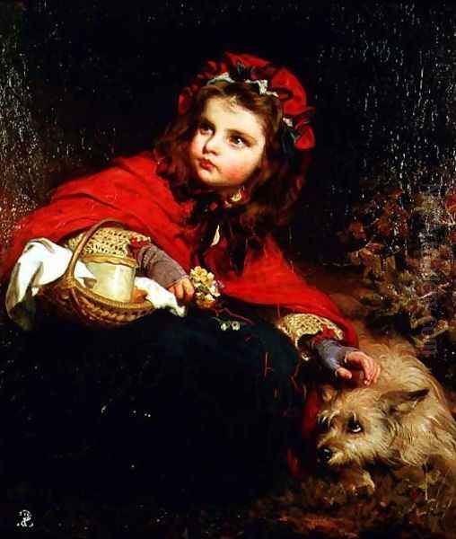 Little Red Riding Hood by James Sant