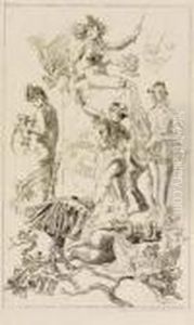 Les Chanson De Colle by Felicien Rops
