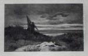 Le Werwolf by Felicien Rops