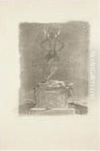 Le Sacrifice (les Sataniques) by Felicien Rops