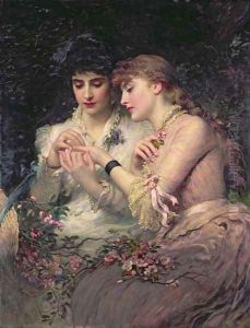 A Thorn Amidst Roses, c.1887 by James Sant