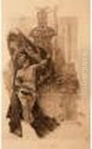 Rops. - La Pudeur De Sodome.1888 by Felicien Rops