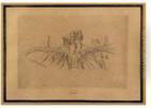 Le Train Des Maris. by Felicien Rops