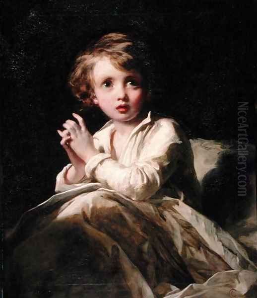 The Infant Samuel, c.1853 by James Sant