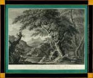 Landscapes With God Hermes by Salvator Rosa