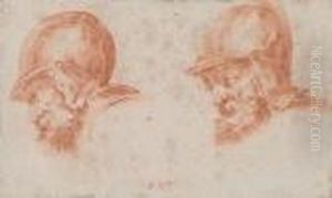 Studien Eines Mannes Mit Helm Studien Eines Mannes Mit Helm