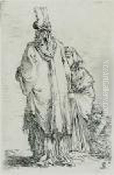 Medieval Scenes With Figures - view 1