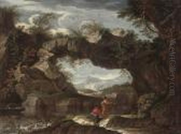 A Rocky River Landscape - view 1