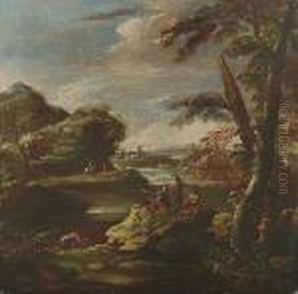 Paesaggio Con Figure - view 1