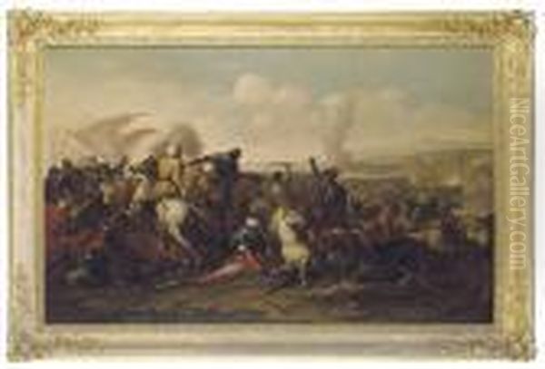A Cavalry Skirmish - view 1