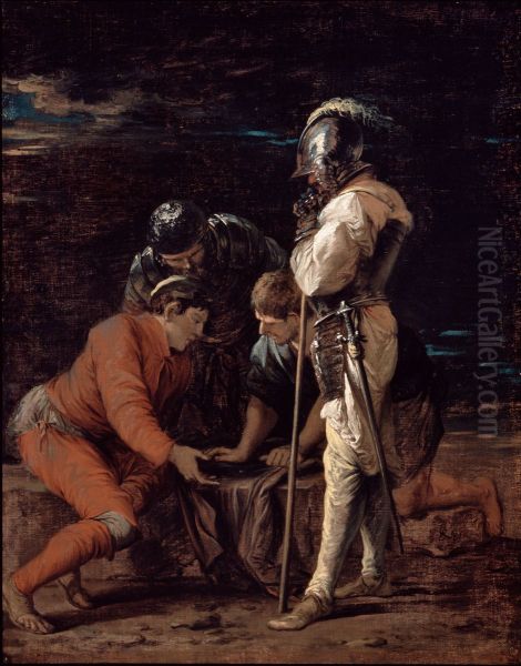 Soldiers Gambling - view 1