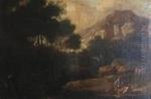 Landscape With Figures by Salvator Rosa