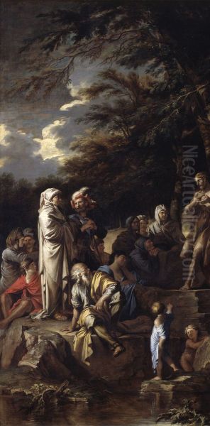 Saint John The Baptist Preaching In The Wilderness - view 1