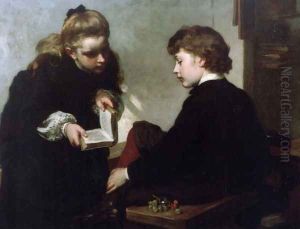 The Schoolmasters' Daughter by James Sant