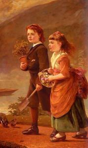 The Children Of Major H. Barrett Of Moredon, Taunton