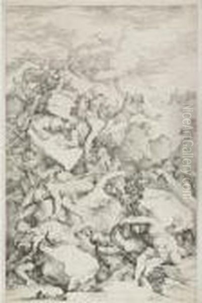 The Fall Of The Giants (bartsch 21; Wallace 115) - view 1
