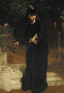 An English Rose by James Sant