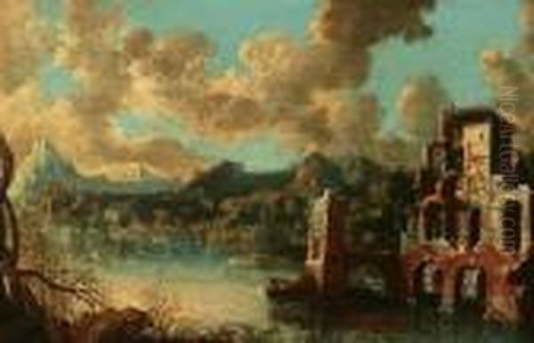 Ruins By River - view 1