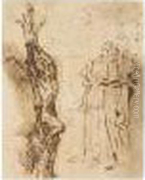 Study For The Crucifixion Of Polycrates - view 1