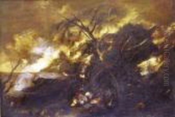 Paesaggio Con Marina E Soldati
Intorno Al Fuoco - view 1