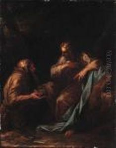The Temptation Of Christ by Salvator Rosa