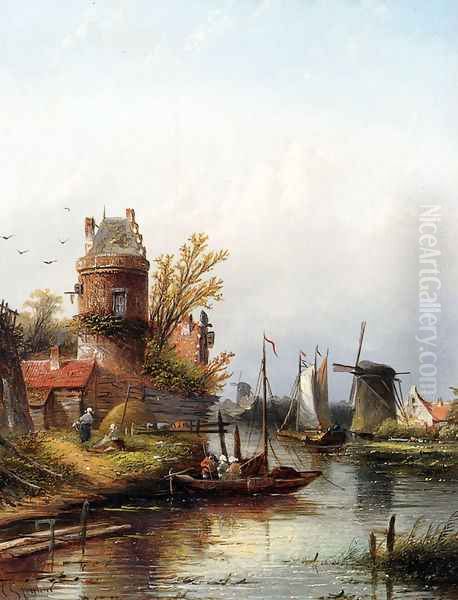 Vue De Buiksloot Pres D'Amsterdam - view 1