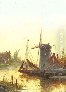 Early morning and sunset over Zaandam