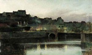 El Quadalquivir en Sevilla by Emilio Sanchez-Perrier