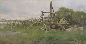 The Water Mill by Emilio Sanchez-Perrier