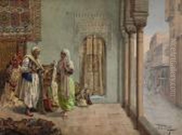 An Oriental Bazaar - view 1