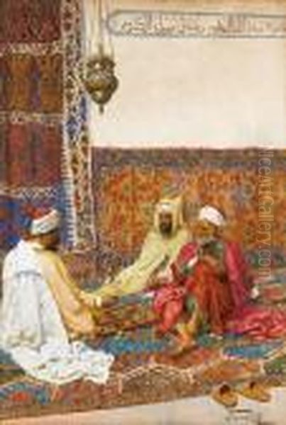 The Backgammon Players - view 1