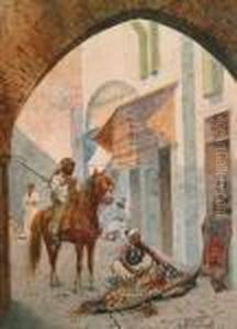 Venditore Di Tappetti by Giulio Rosati