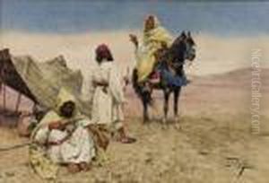 Desert Nomads by Giulio Rosati