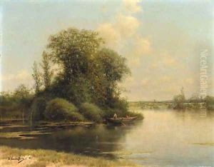 On the pond